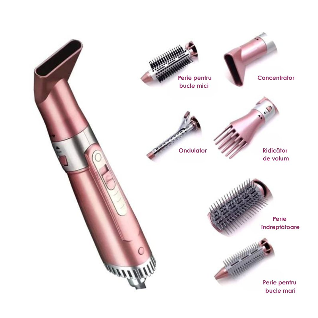 Pieptene uscător 6 în 1