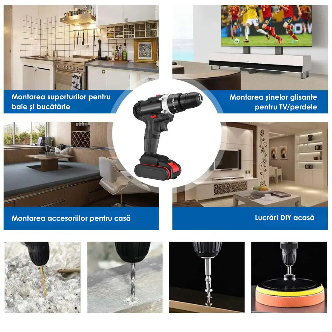 Bormașină fără fir: PerforaMax