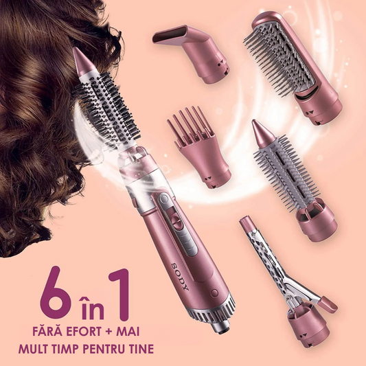 Pieptene uscător 6 în 1