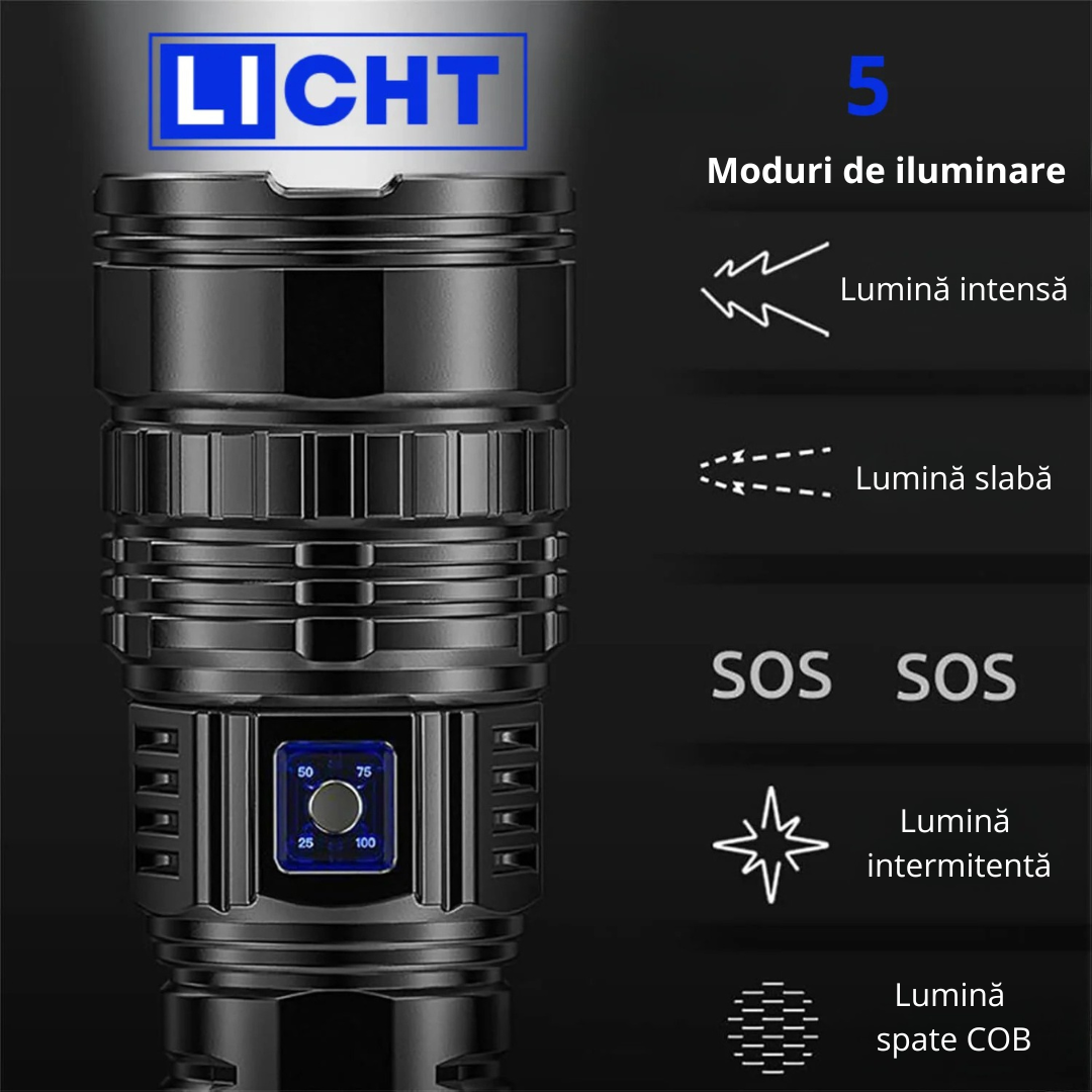 Lanternă puternică Licht